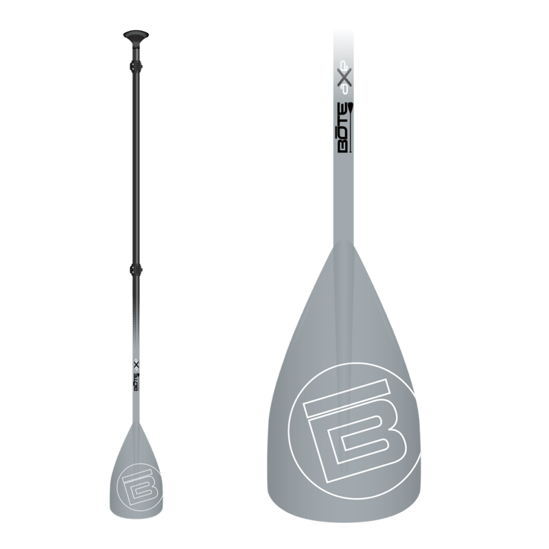 3-Piece Adjustable SUP Paddle in Grey