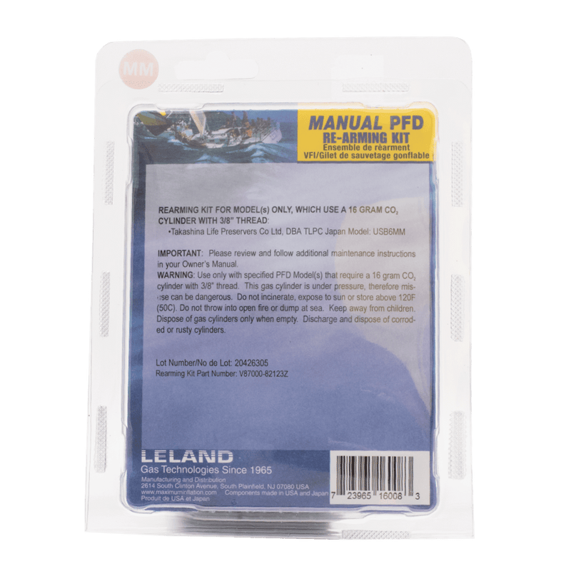 Manual PFD Belt Rearming Kit 16g