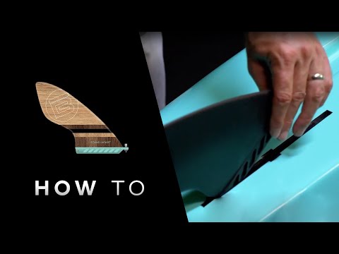 Brief video showing you the steps for installing the center fin in your BOTE Gatorshell or Epoxy paddle board.