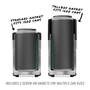 A detailed image of the MAGNEChill Can Cooler Switch Yellow, showing its design and key features.